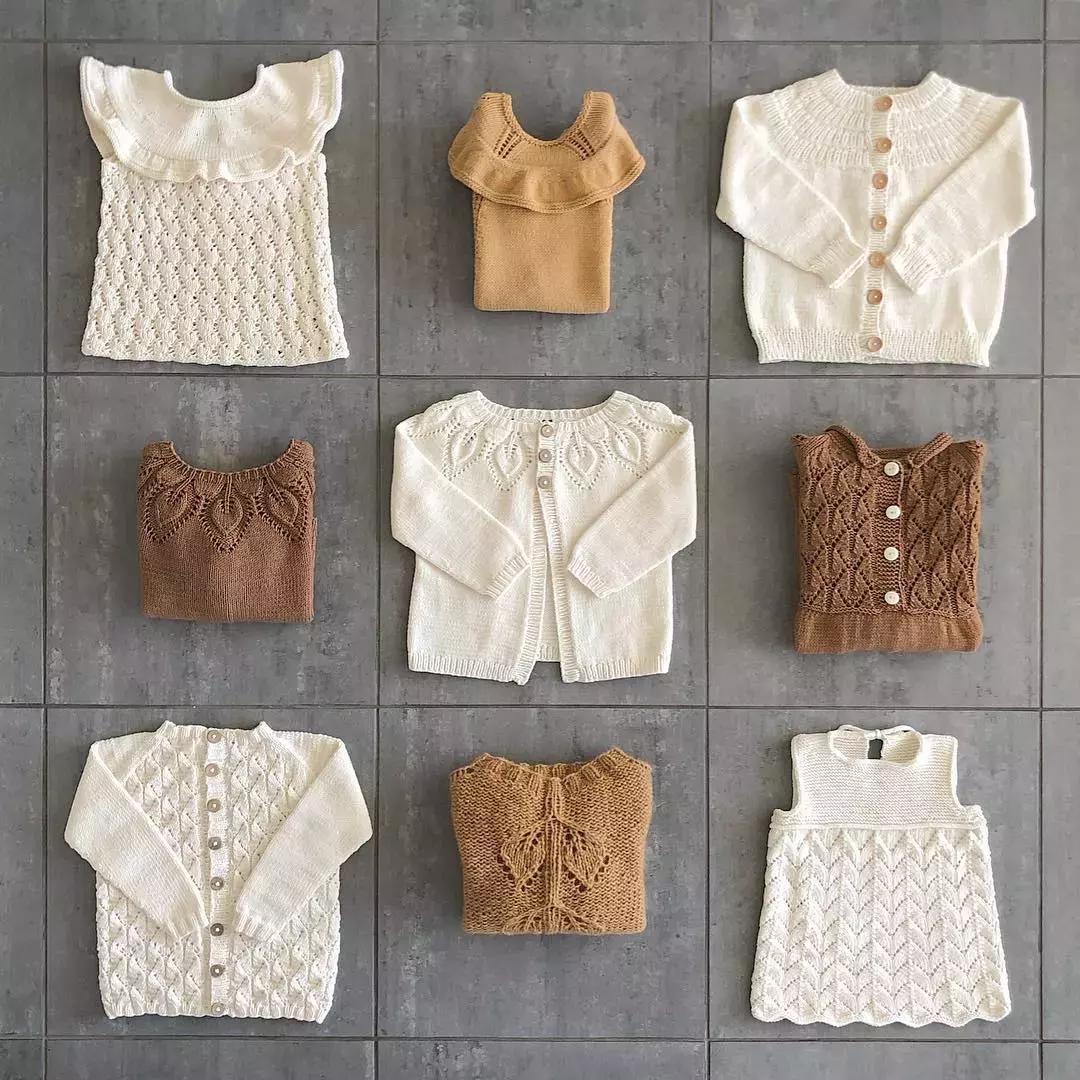 超漂亮宝宝连体衣编织教程,编织简单温暖的宝宝衣服中文版