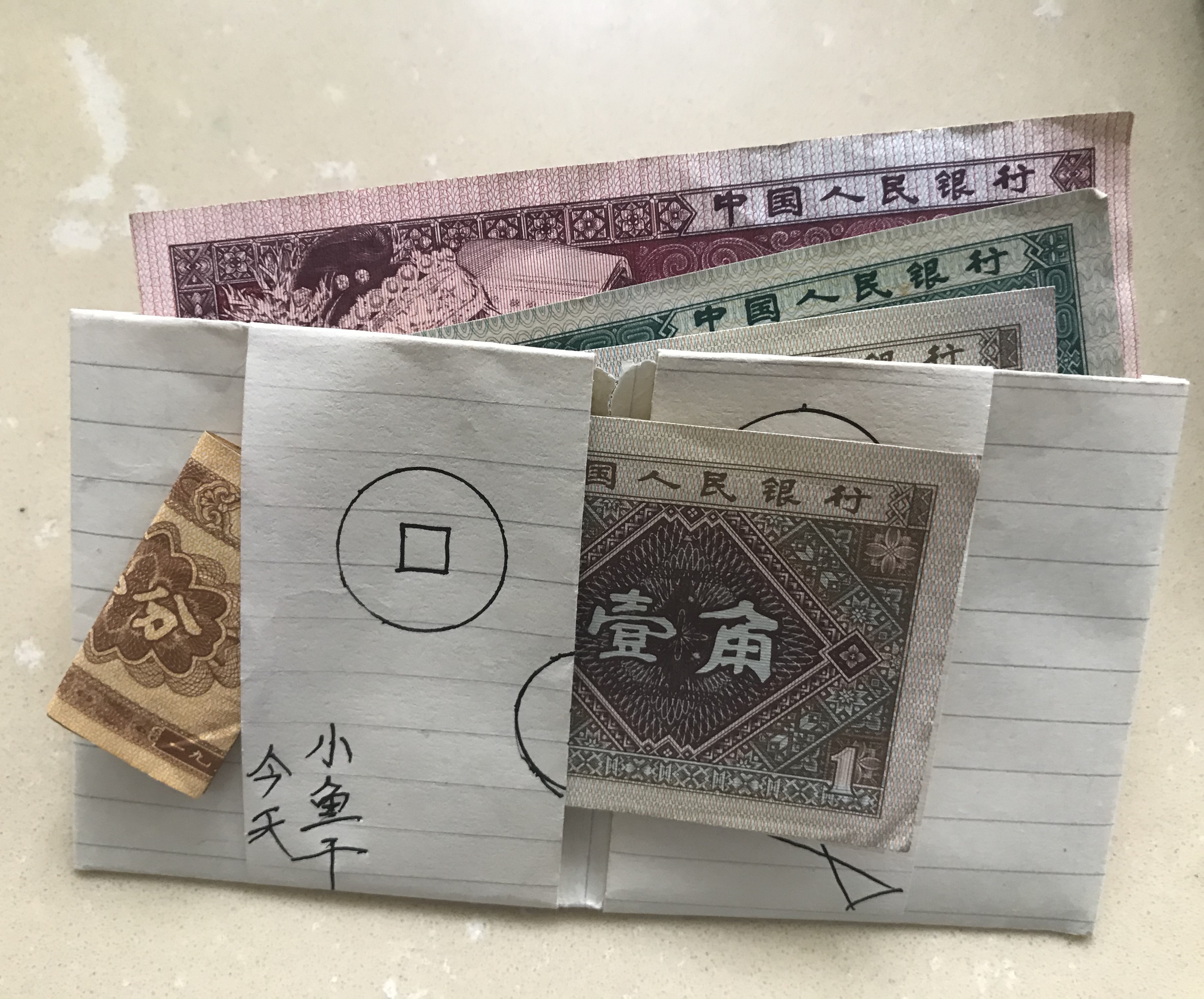 一款简单易学的钱包折纸教程，用三张纸折出7个口袋的钱包