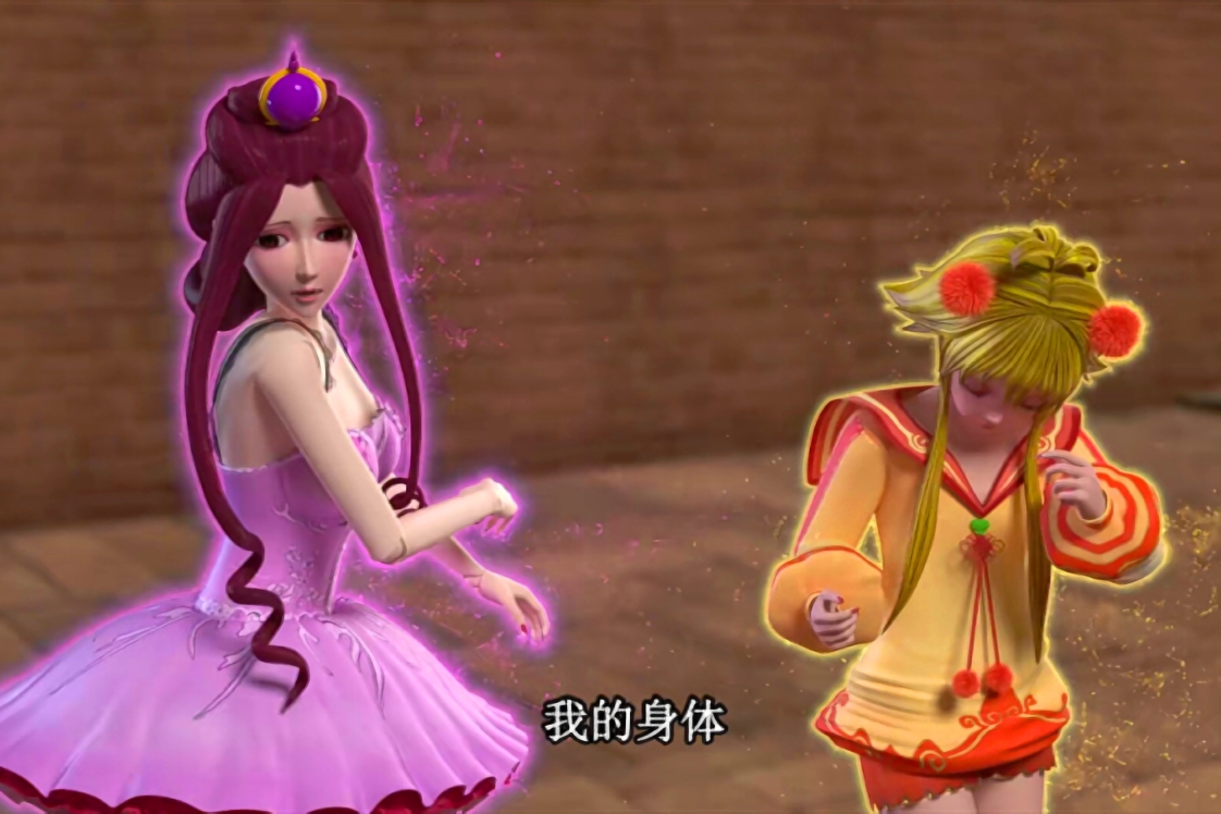 叶罗丽升级版的茉莉和白光莹娃娃,叶罗丽白光莹与姐妹们相见