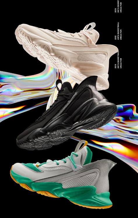 安踏玩家系列篮球鞋,安踏玩家2代藕色