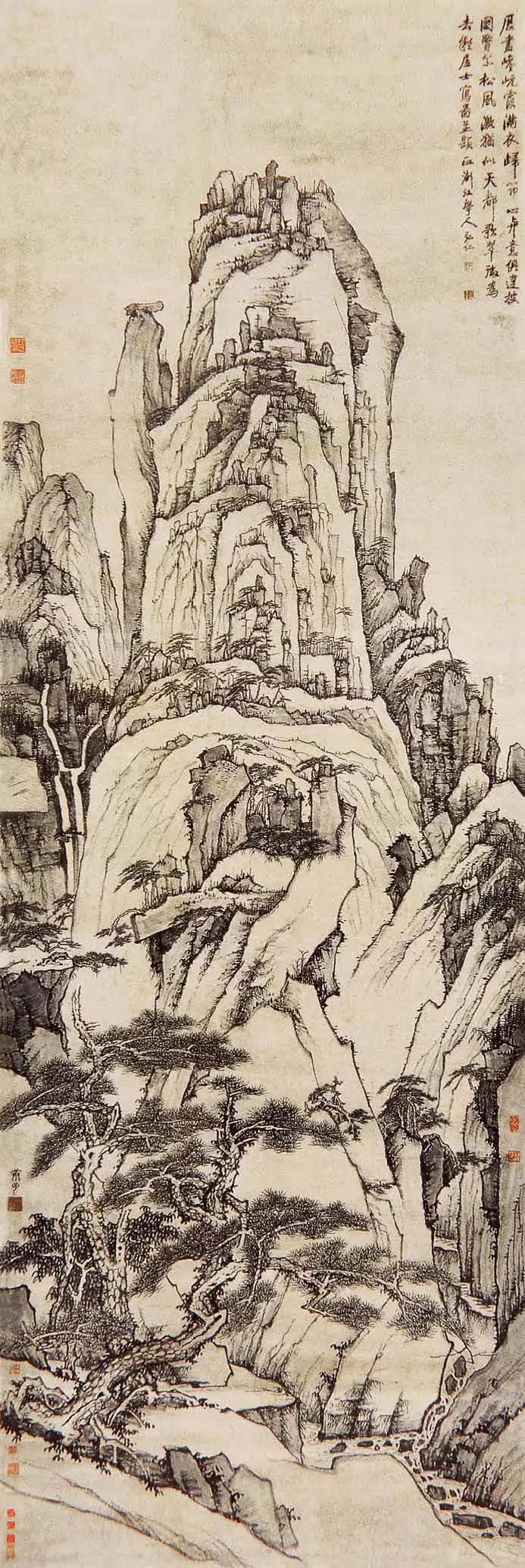 渐江：画禅诗癖足优游！