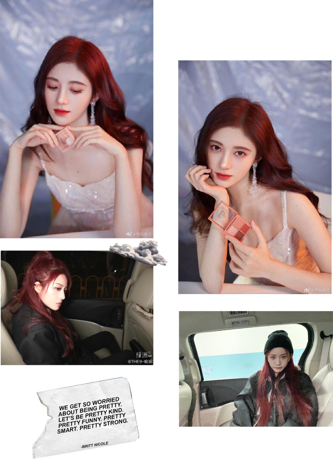 秋冬显白发色不用漂短发葡萄紫,发色秋冬显白高级染发膏短发