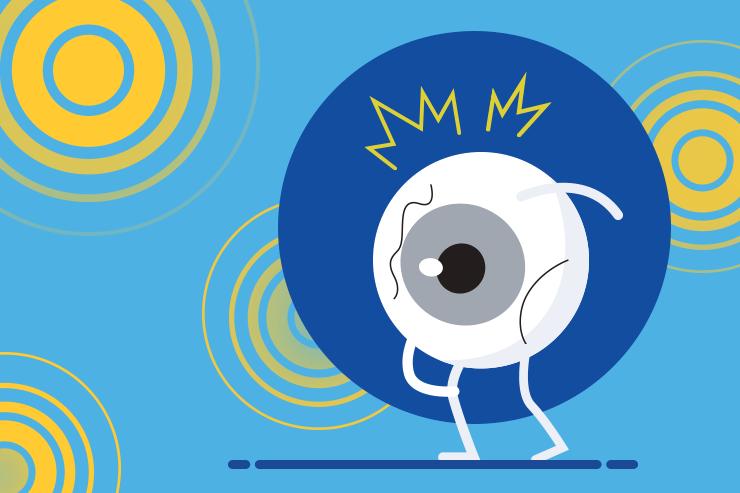 散光的眼睛和正常眼睛的区别图片,散光与正常眼睛看到的图片对比