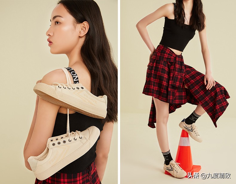 国潮飞跃帆布鞋,回力人本飞跃哪个牌子鞋穿着舒服