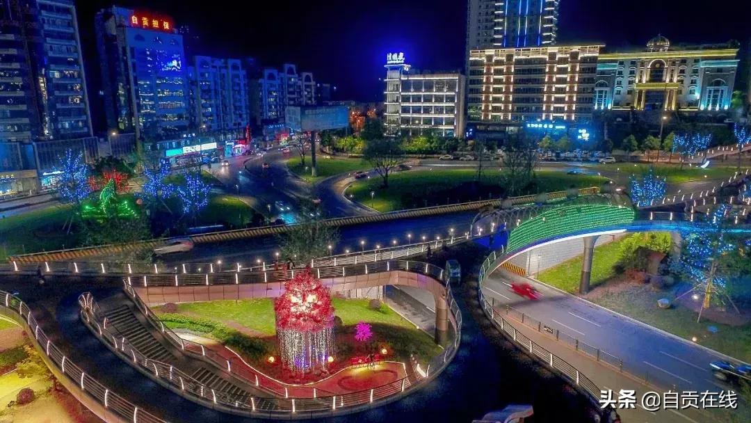 自贡夜游釜溪河在哪个位置,自贡夜游釜溪表演时间