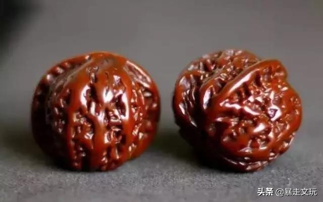 新手盘玩的核桃后期效果,新手盘文玩核桃技巧图解