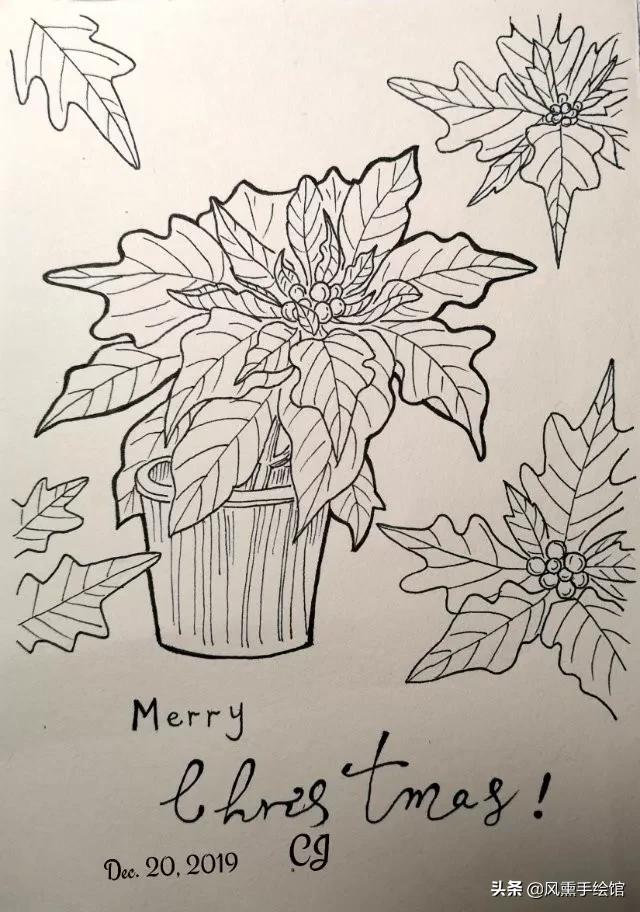 圣诞贺卡手工创意,圣诞节贺卡美术作品