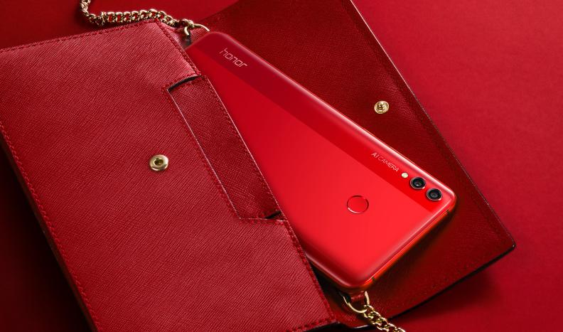 荣耀8x有粉色款的吗,荣耀8x新春发布