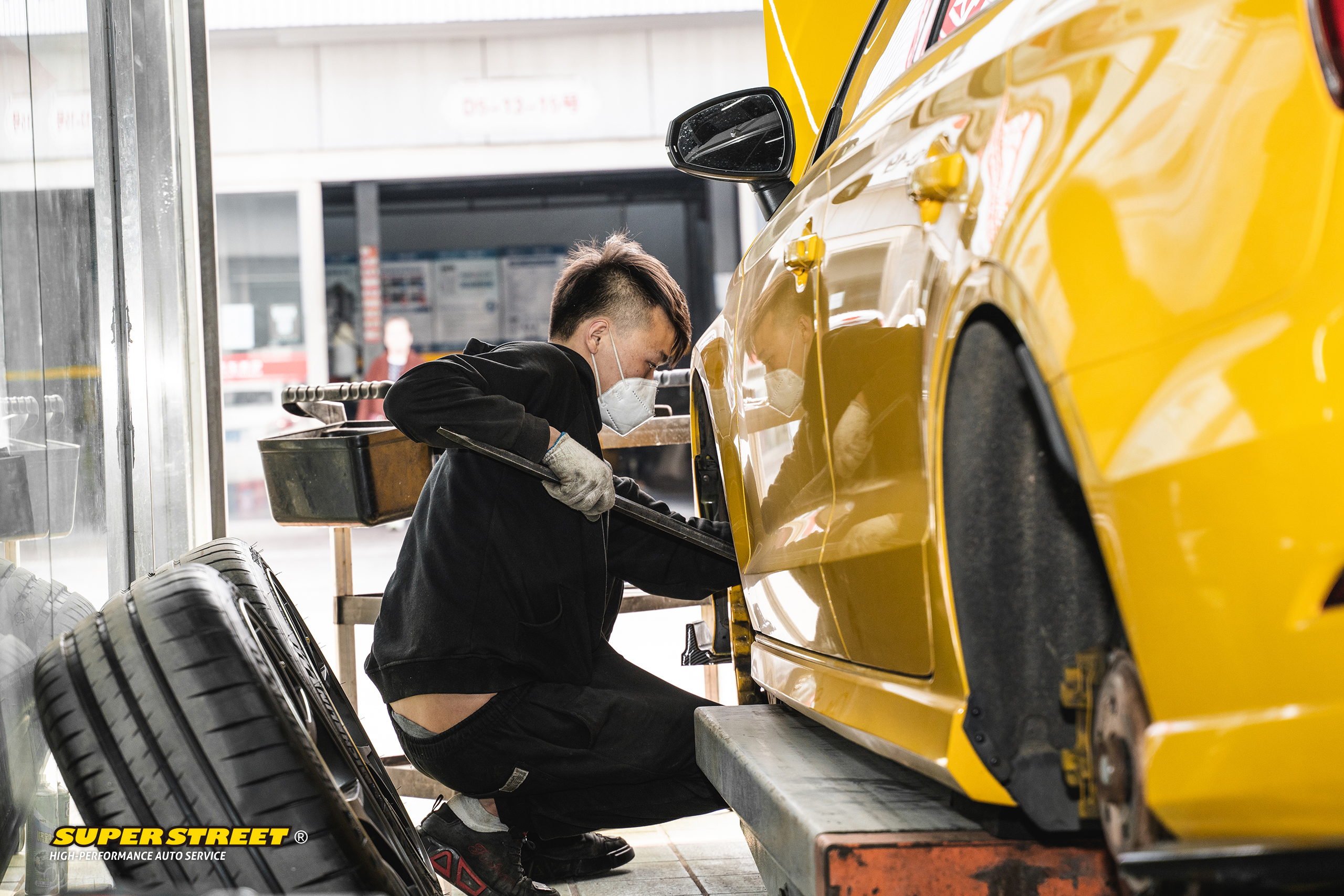 奥迪S3拆掉BILSTEINB16，换上KWV3绞牙避震，只想更舒适。