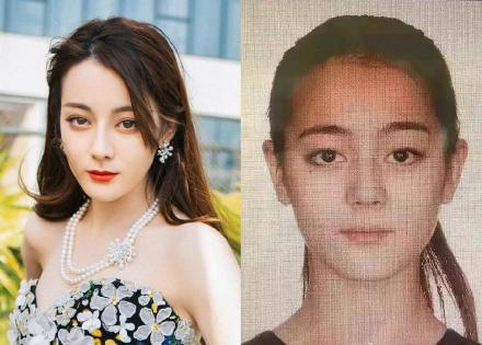 没整过容的女明星颜值对比,女星修图前后对比照