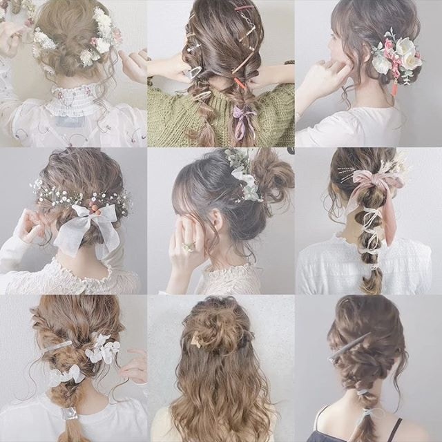 甜美发型编发用一个发绳,发量少长发的简单编发教程