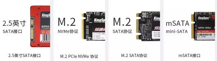 常用硬盘接口IDE、SATA、mSATA、M.2SATA、M.2PCIENVMe讲解