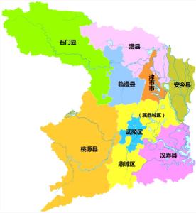 湖南省常德城市概况简介,湖南常德市总面积