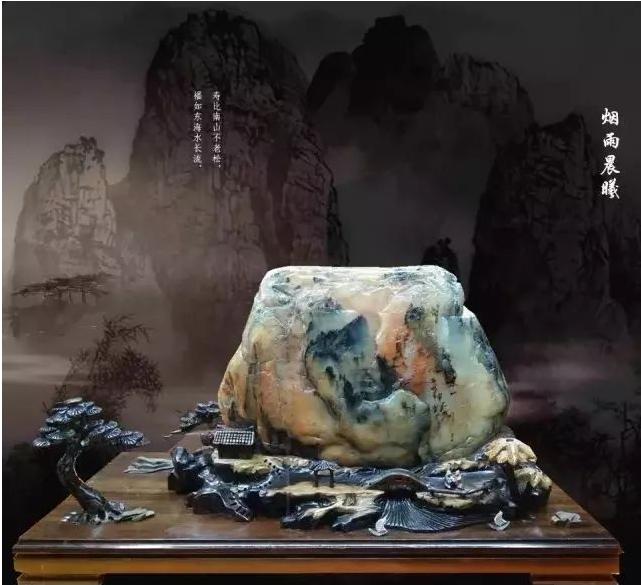 成交的天价玛瑙奇石,动物图案奇石天价成交