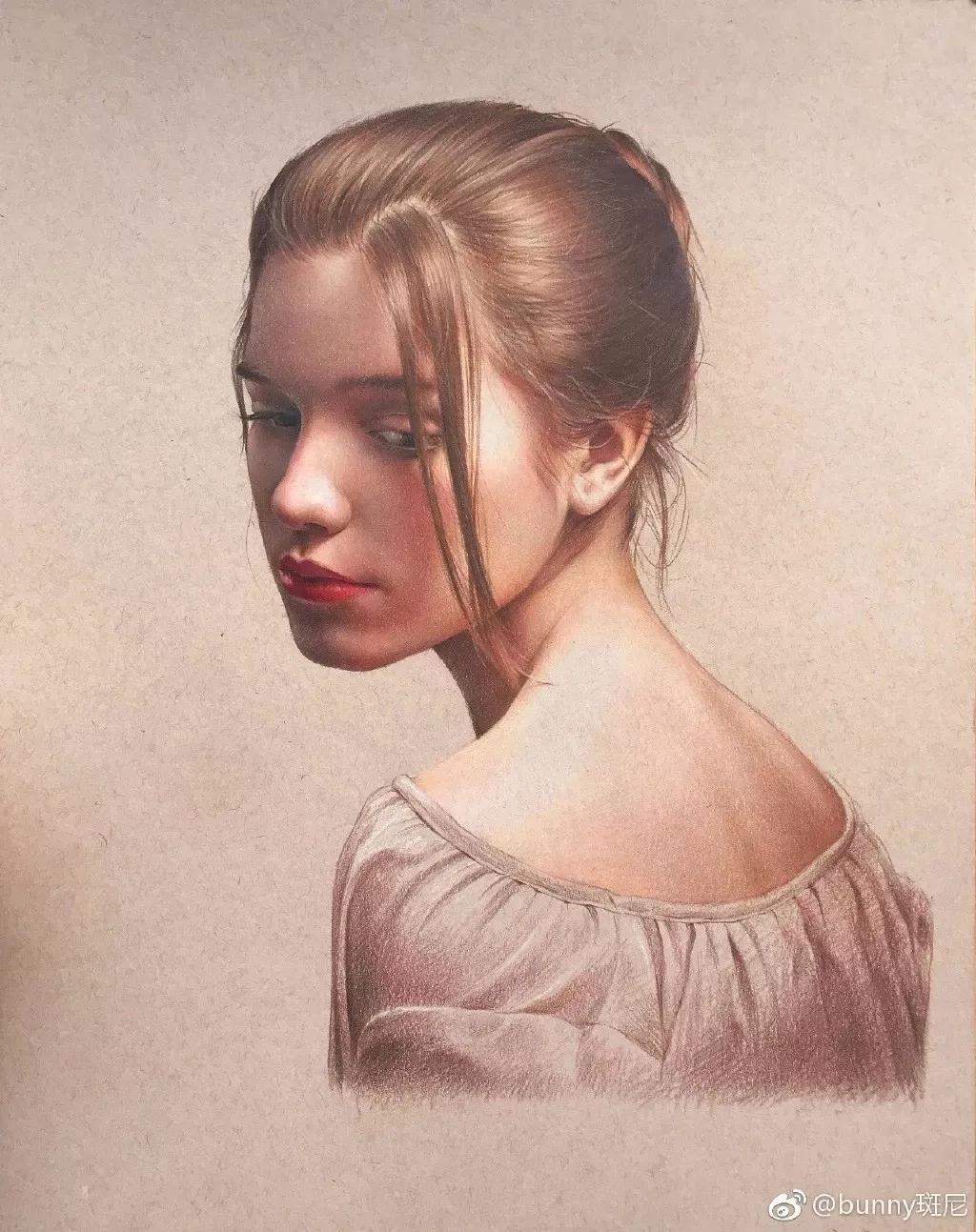 彩铅人物女孩教程视频,用彩铅画动漫人物天使恶魔