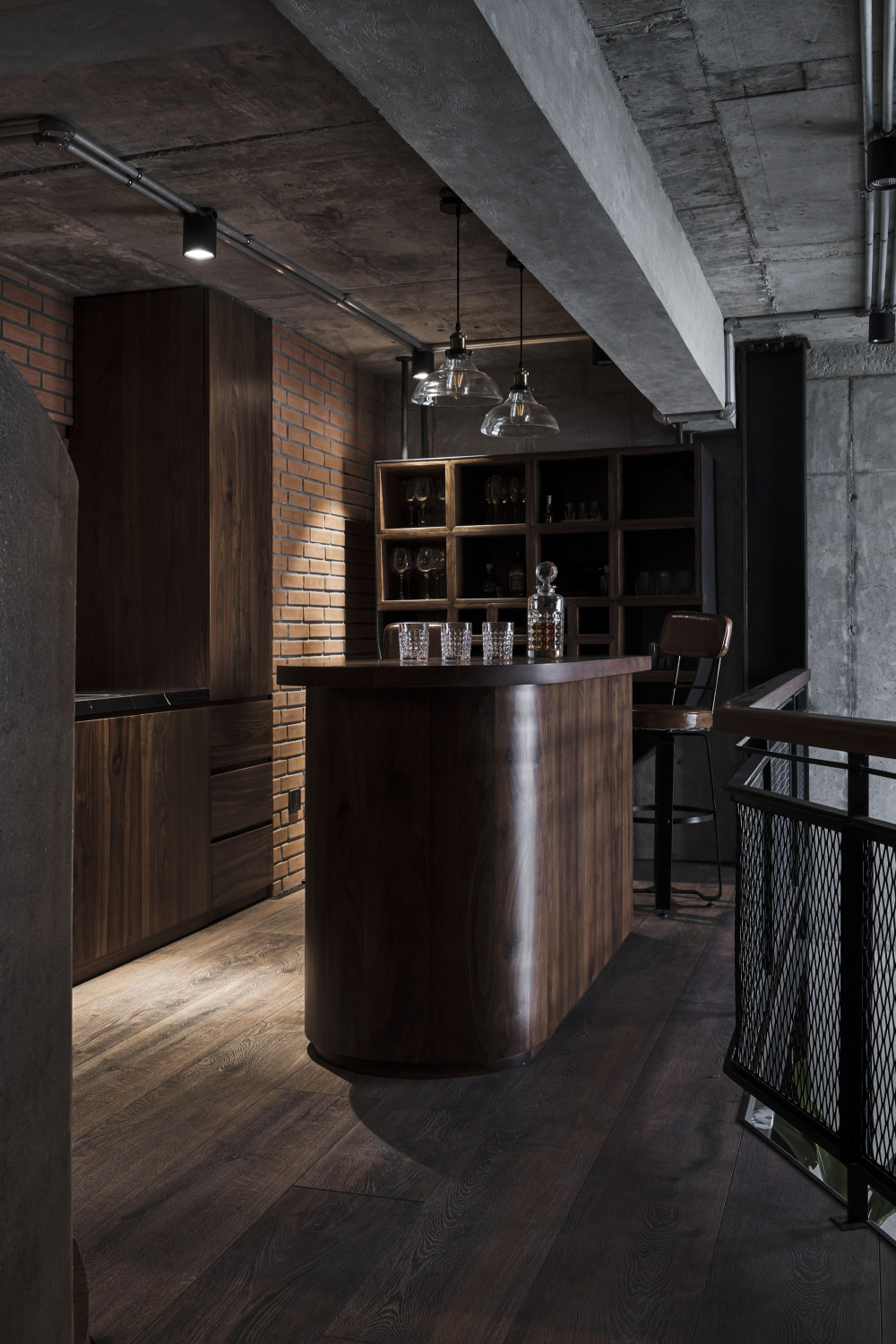 毛坯工业风最省钱装修攻略,客厅工业风高级感装修效果图