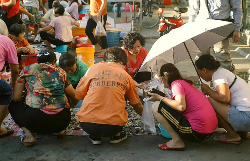 亲自去看海,第一次来到汕尾