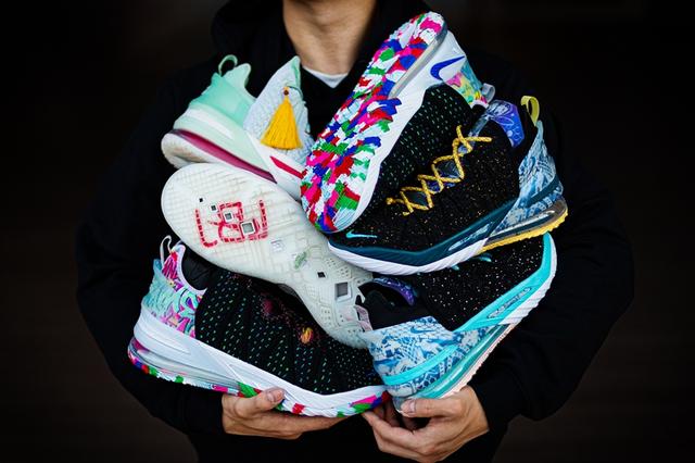 耐克红色联名高帮aj,耐克回到未来81万开箱回收