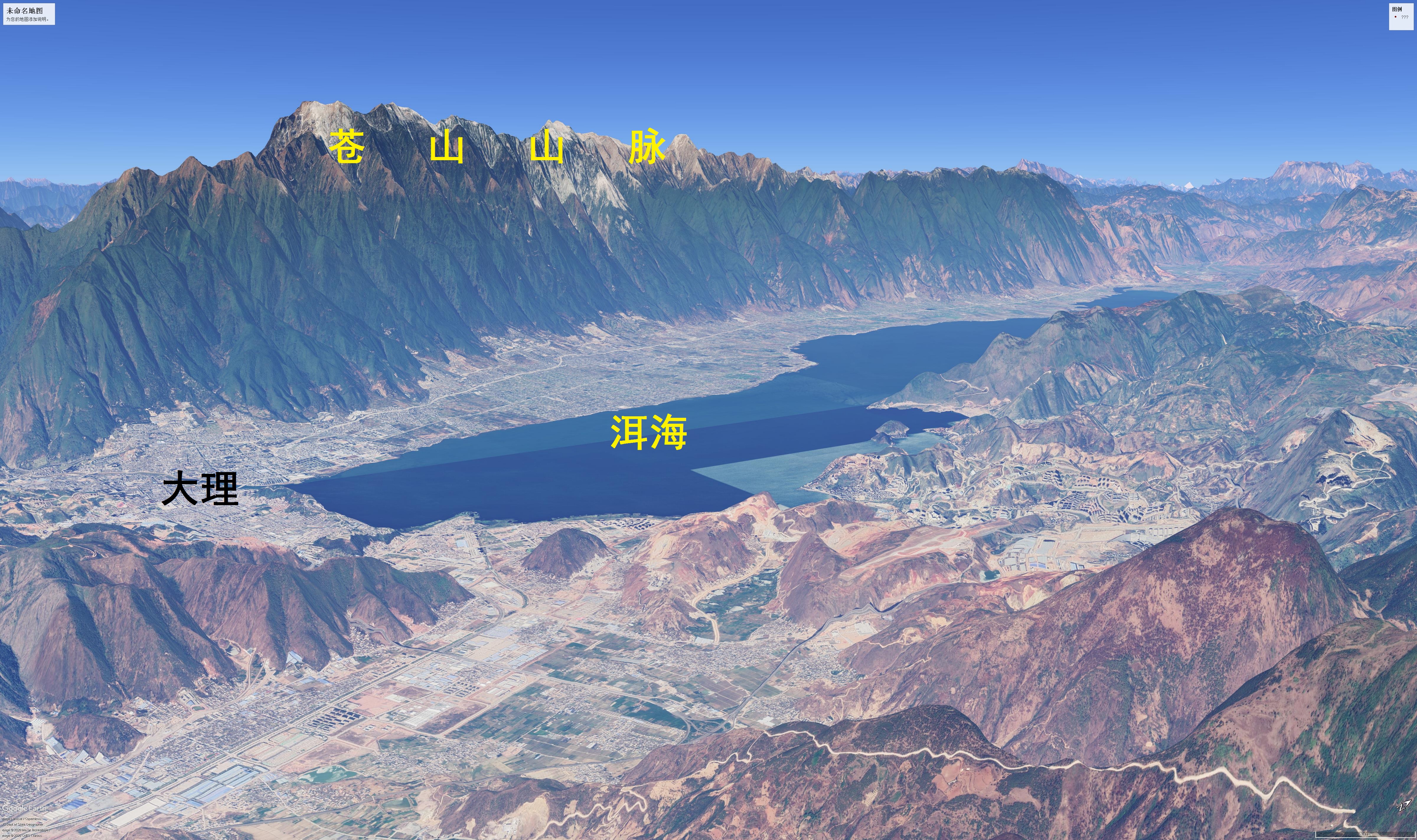 云南州级地形图,云南八大古国分布图