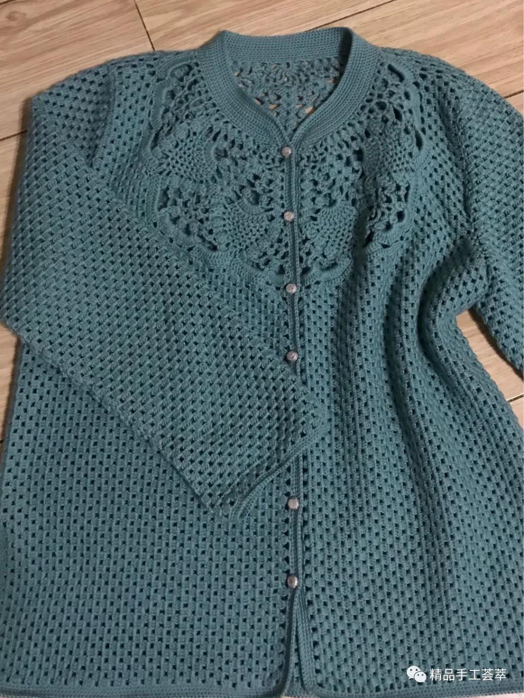 乐织小舍老师的一款中式风格开衫