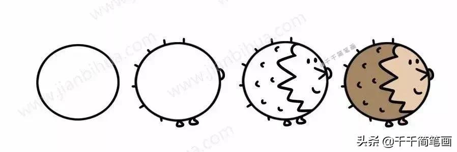 各种小动物头像简笔画图片,简笔画小动物情侣头像