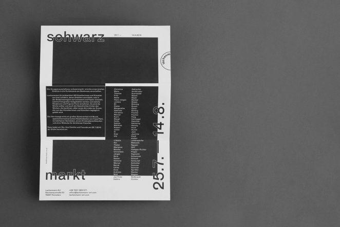 招生三折页设计,富有高级感的三折页设计