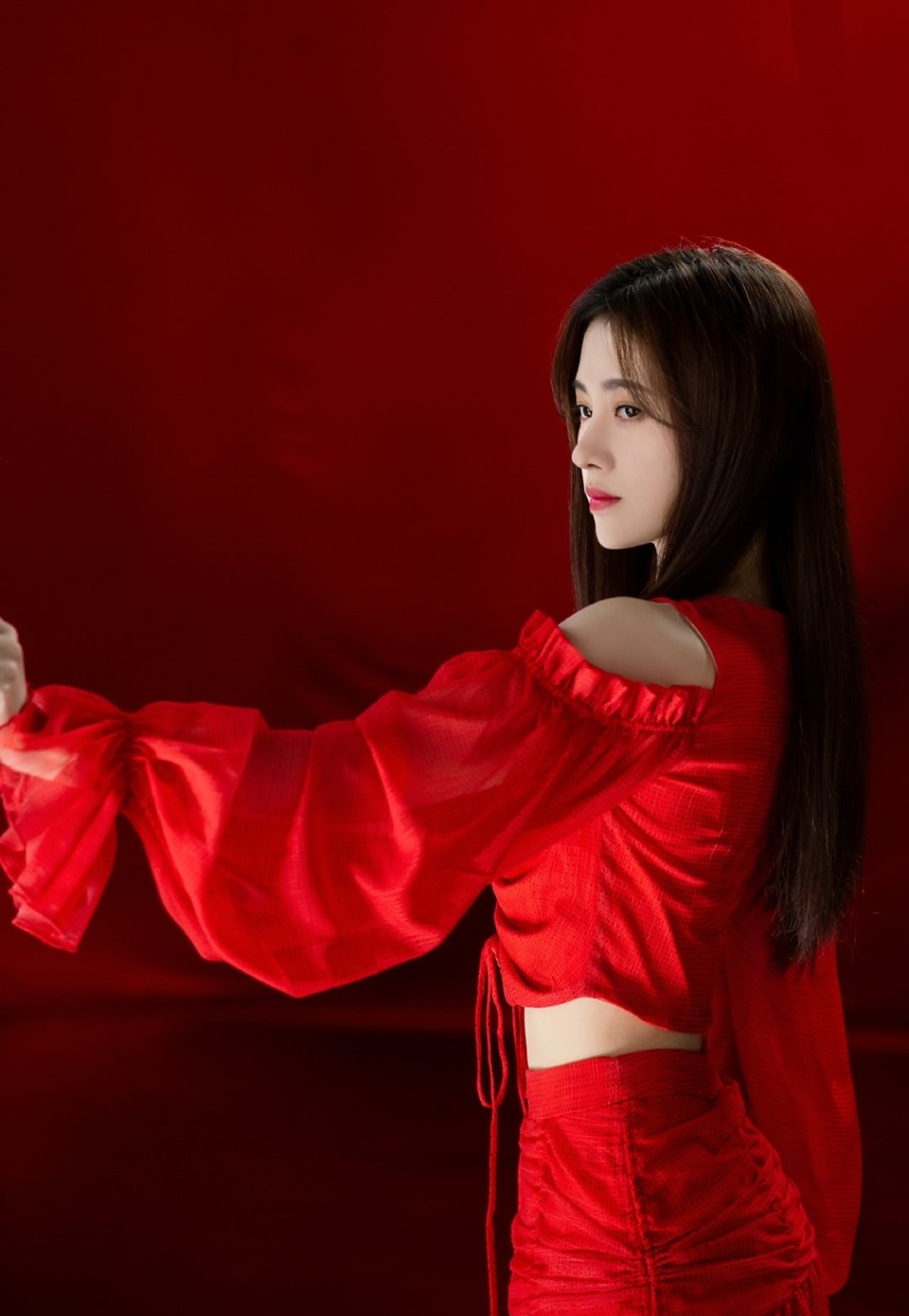 四千年美女鞠婧祎古装精美图片,四千年鞠婧祎眼神魅惑