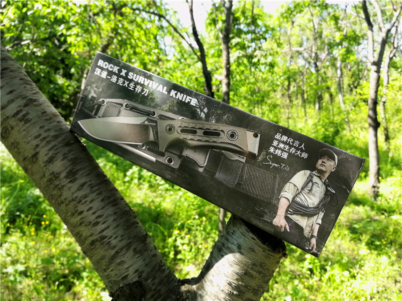 汉道洛克x生存刀暴力测试,户外生存实用工具推荐