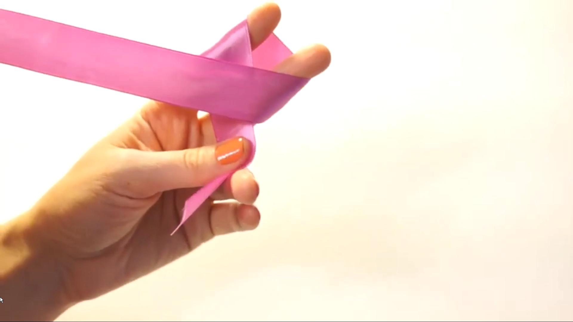 蝴蝶结教程手工打法,手工简单的蝴蝶结打法慢动作视频