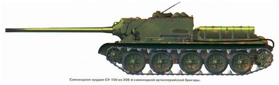su100坦克歼击车二战生产多少辆,苏联su-100坦克模型