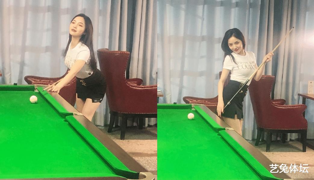 她是中国最美台球裁判,她号称最美裁判