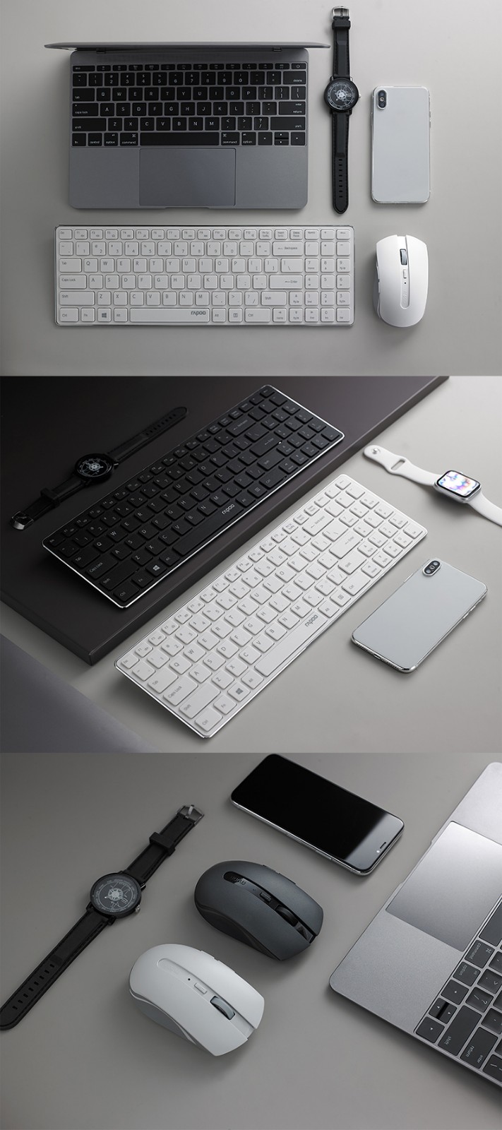 rapoo雷柏e1050评测,雷柏无线键鼠9000m