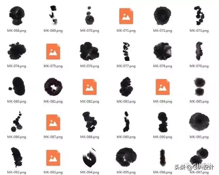 水墨风水海报手绘教程图片,水墨质感的中国风海报ps