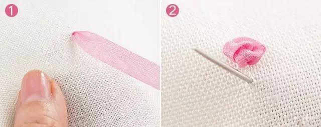 一根针绣花边方法,一根针绣出一个星空