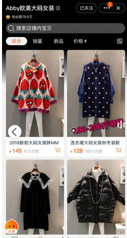 现实中适合胖妹妹的服装店,欧美胖妹妹穿搭店铺