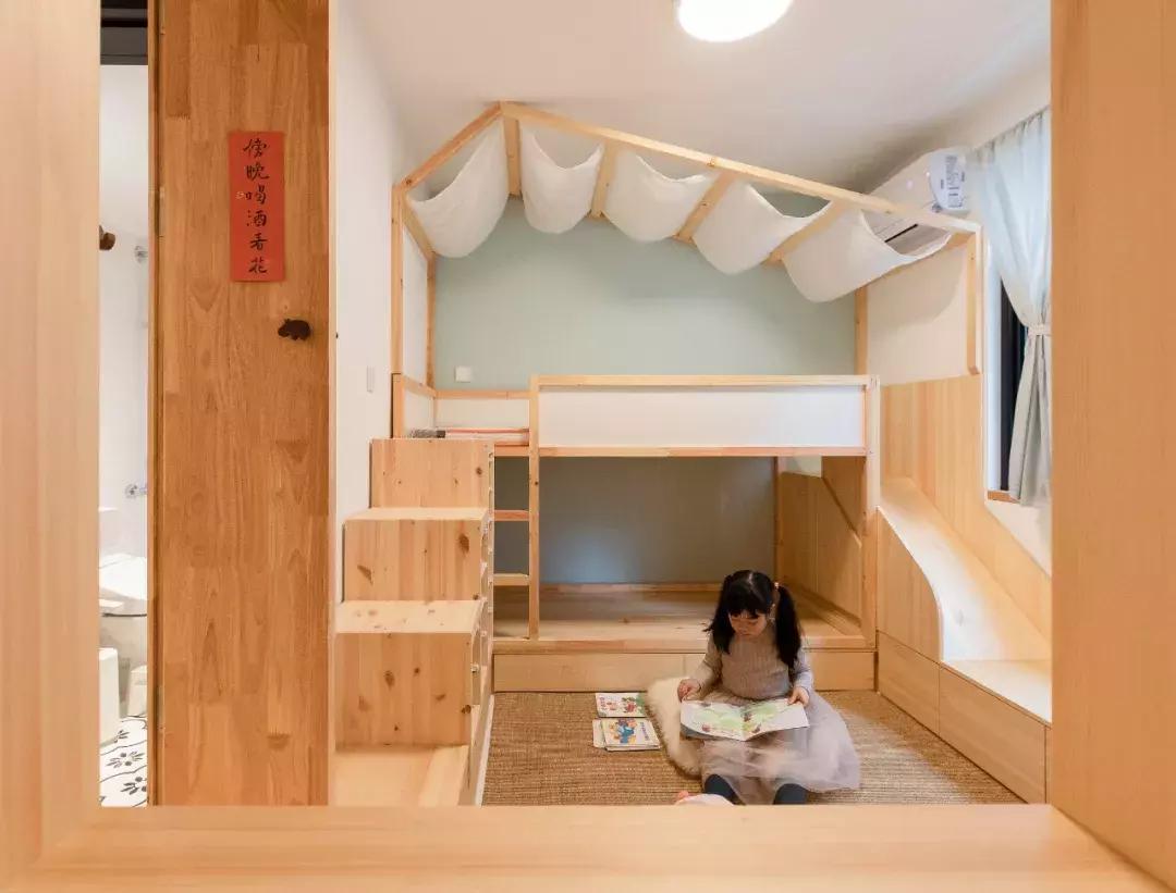 8㎡塞下一整个儿童游乐场?妈妈用爱爆改45㎡「老破小」