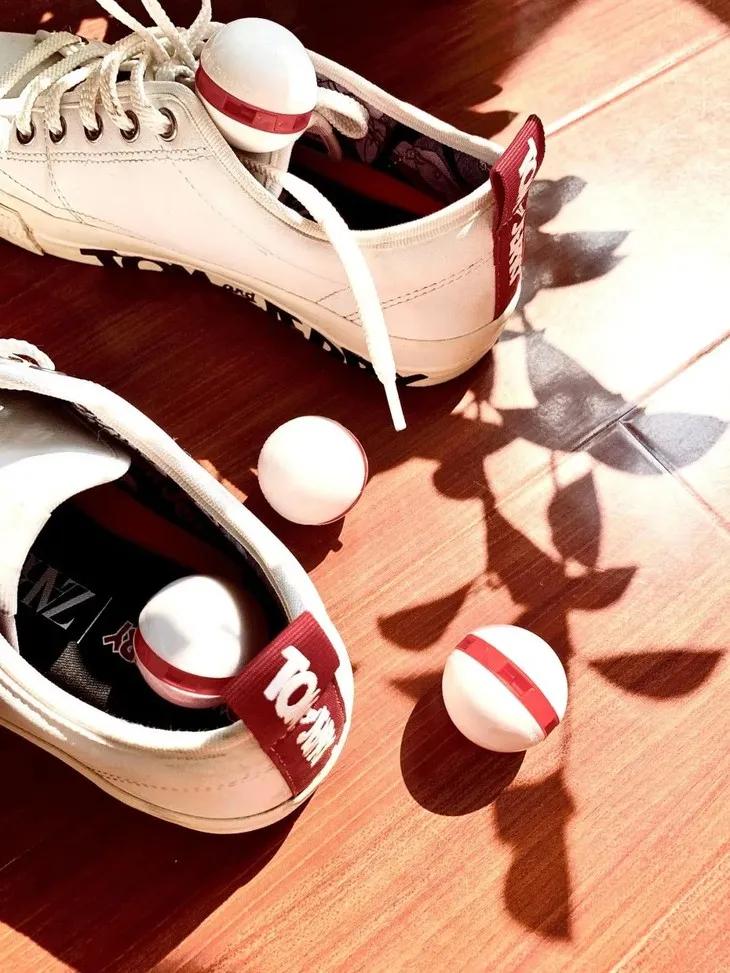 鞋里放个球，轻松解决臭脚问题，一个能顶45天