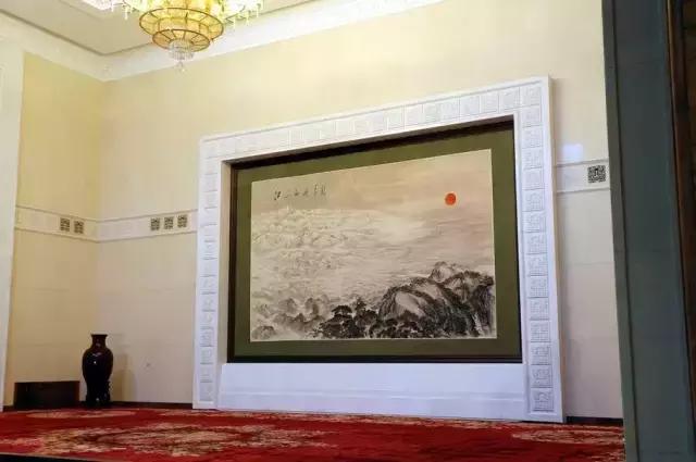 除故宫外的另一座宝库：揭秘人民大会堂77年悬挂的56幅字画