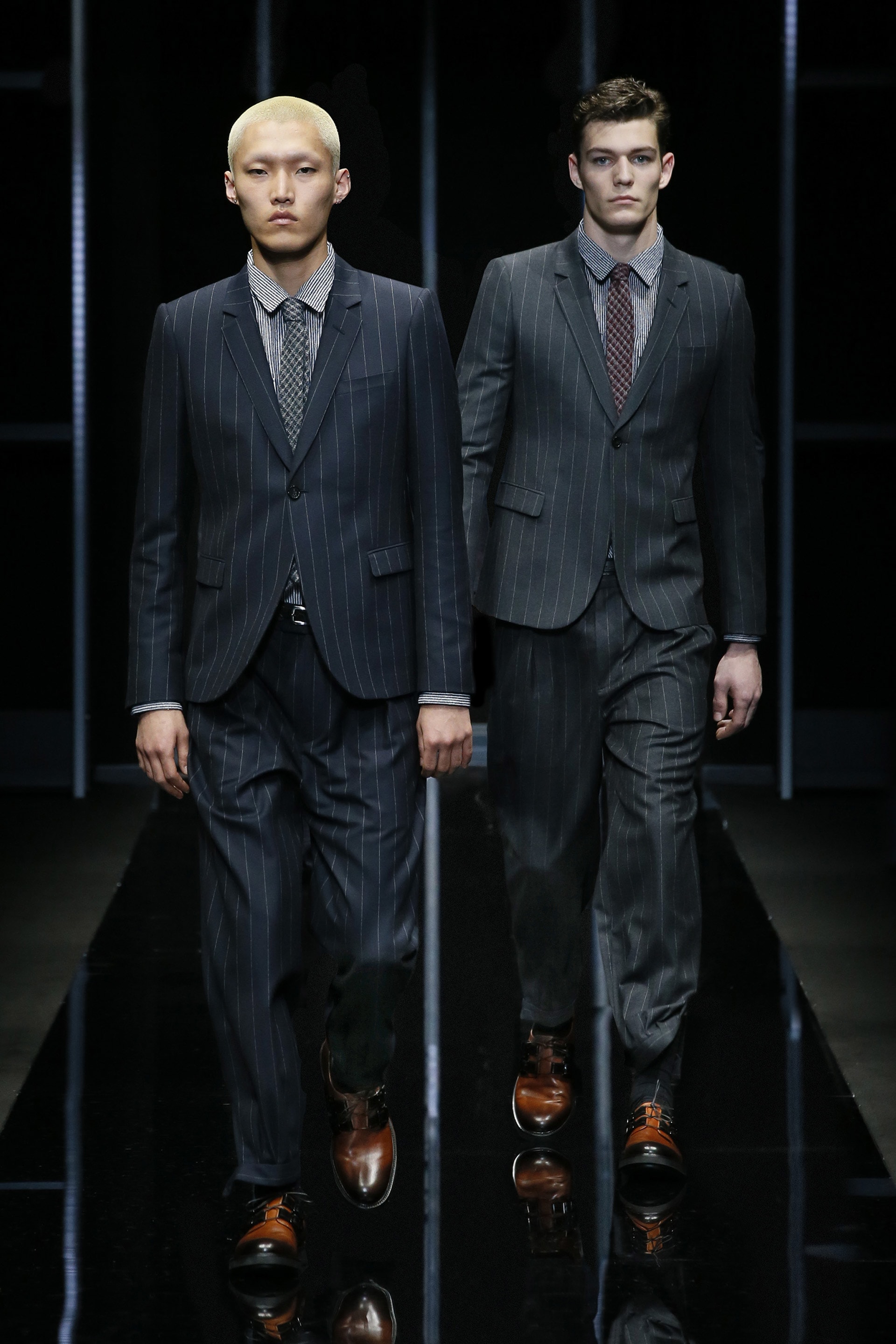 armani秀场男装秋冬2023,giorgioarmani男装胡歌