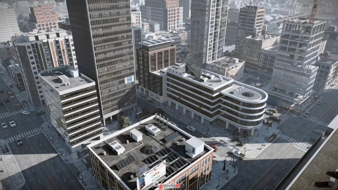 lumion鸟瞰,lumion鸟瞰渲染