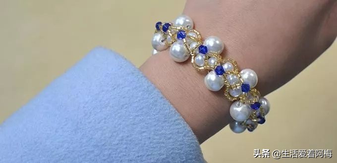 各种珠子串手链的教程,价值不菲的手链