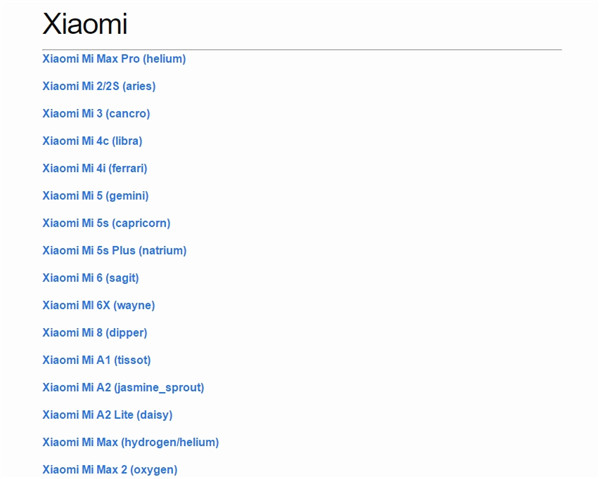 twrp官方网站在哪里,twrp机型列表