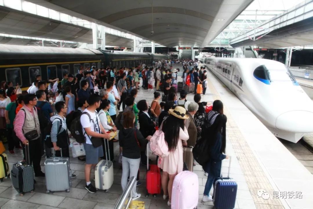多个方向增开列车,昆铁暑运安排亮点抢先看