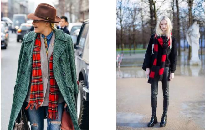 冬季围巾简单又好看的系法,冬季围巾戴头上保暖的系法