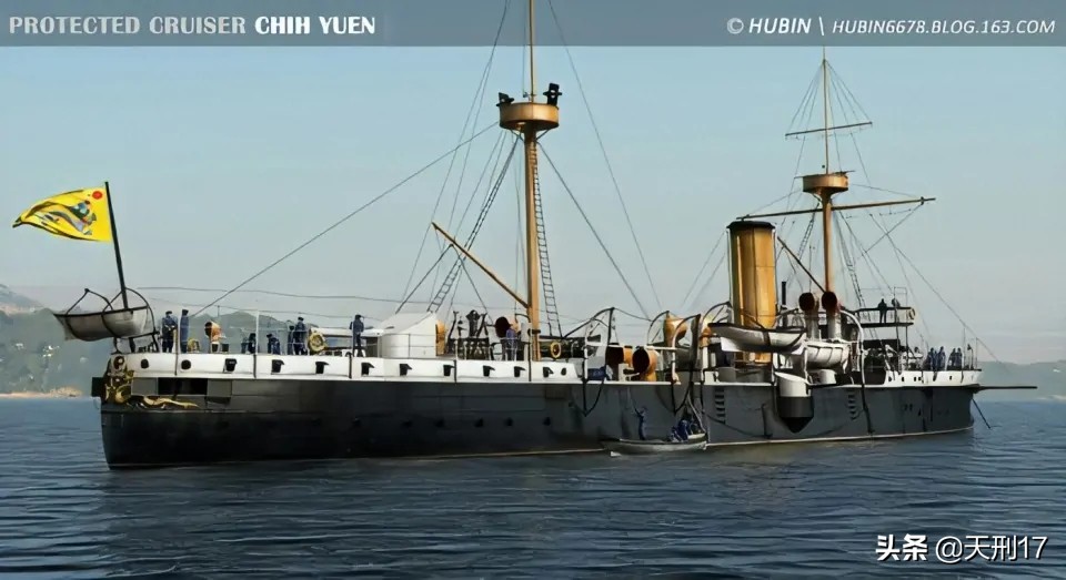 甲午战争中的速射炮,甲午海战日军军舰速射炮