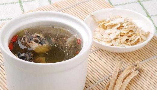 老火靓汤老鸭花旗参汤,花旗参药膳乌鸡老火靓汤