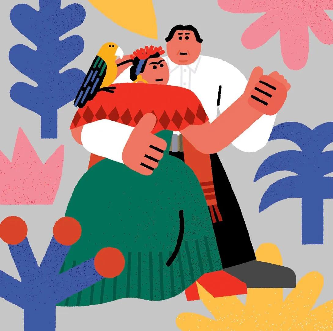 dayekim插画师,韩国插画家aeppol的插画作品