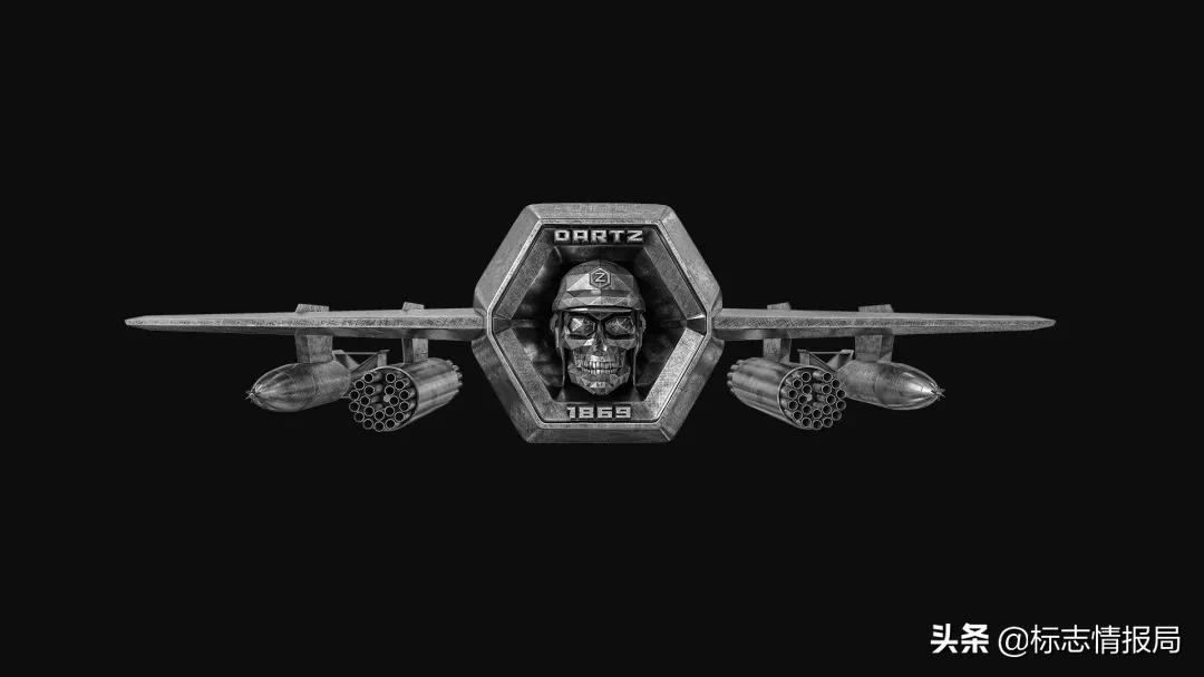 骷髅轰炸机！这应该是世界上最「硬核」的车标了