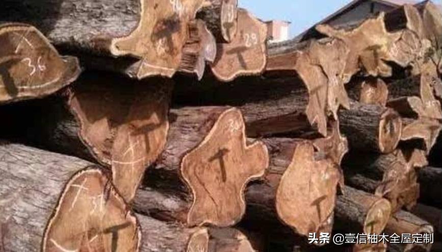 全屋定制常用木材（十）——非洲花梨木（刺猬紫檀）