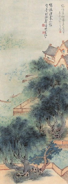 郑午昌花鸟,丝鬓散人郑午昌百幅绘画作品赏析